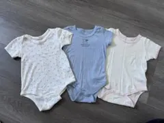まとめ売り ベビー肌着 3点セット 80cm 半袖