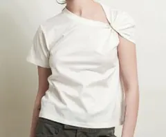ATTISESSION＞コットン カップスリーブ Tシャツ - メルカリ