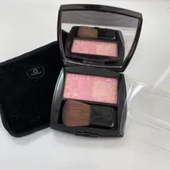 未使用品】CHANELラメ入り薄ピンクフェイスパウダー507 - メルカリ