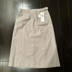 オンワード 【洗える・撥水】コットンFITTY スカート　高機能Aラインスカート