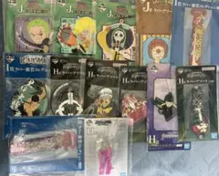 ワンピース　一番くじ　ラバーアソート13点セット