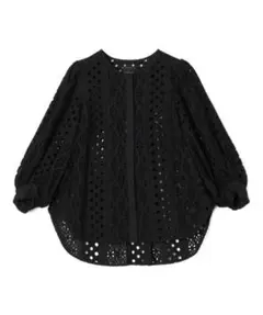 別注】ne Quittez pas BLACK Tuck ストライプ ブラウス - メルカリ