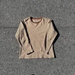 ボーダーロンt 長袖カットソー