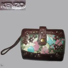 m22407★KENZO★本革二つ折り財布・ハンドル付きのサムネイル