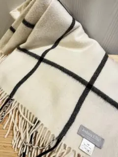 Joshua Ellis チェック柄マフラー