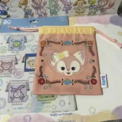 ハートフェルト・レターズ・オブ・フレンドシップ きんちゃく 巾着　リーナベル