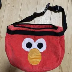 エルモ デザイン バッグ 赤