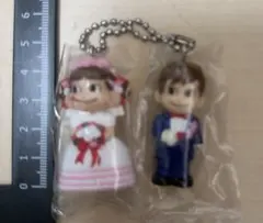 結婚式　ペコちゃんポコちゃん　キーホルダーのサムネイル