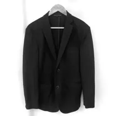 セットアップ　スーツ　サイズL 黒　ストレッチあり ブラック　無印良品