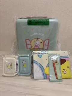 【専用】サンリオ　当たりくじ　キャリーケース　ポチャッコセット売り＋ワッペン付き