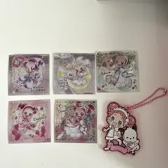 おジャ魔女ドレミ　ステッカー&キーホルダー