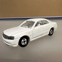 ホワイトトミカセット日産NISSAN セドリック (シールなし）