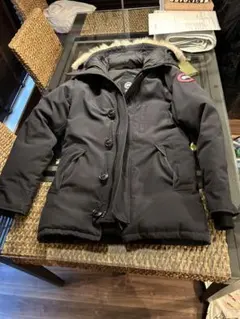 超美品 ブラックレーベルCANADA GOOSE S/P ファー付ダウン 体感L 