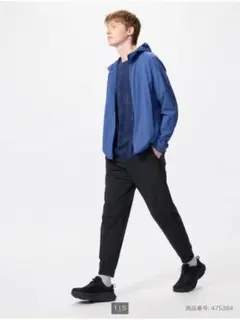 ユニクロ ウルトラストレッチアクティブ ジョガーパンツ ブラックMサイズ