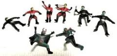 仮面ライダーミニフィギュア8体セット
