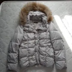 INGNI ファー付きホワイトダウンジャケット