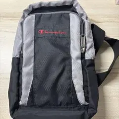Champion ショルダーバッグ ブラック/グレー