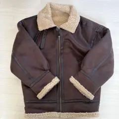 Ungrid フェイクムートンボアブルゾン　S