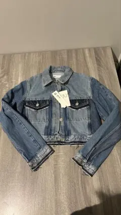Mサイズ クロップドデニムジャケット　ZARA