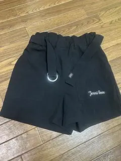 Jenni love 黒 ハーフパンツ 140cm