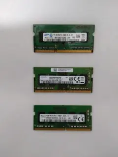 SAMSUNG 2GB 4GB SKhynix 4GB ノートパソコン用メモリ