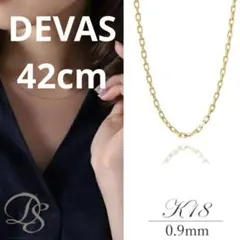 DEVAS ディーヴァス 18k チェーンネックレス - メルカリ