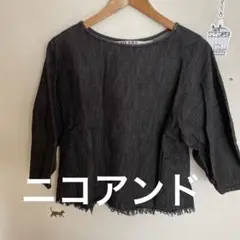 ニコアンド   ブラウス