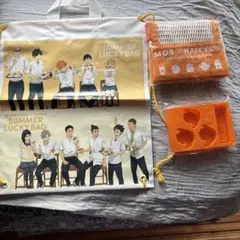 モスバーガー×ハイキュー!!コラボグッズ　トートバッグ他