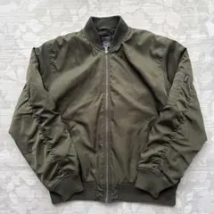 【FieldCore】MA-1 ジャケット オリーブ LLサイズ