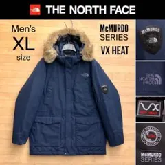 XL ノースフェイス マクマードパーカ ダウンMCMURDO PARKA 紺