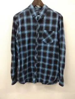 (5)L.L.Bean 青黒チェックネルシャツのサムネイル