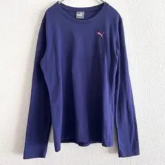 PUMA プーマ レディース 長袖 Tシャツ カットソー (L) スポーティー