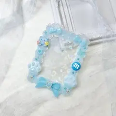 ホイップデコケース☆水色