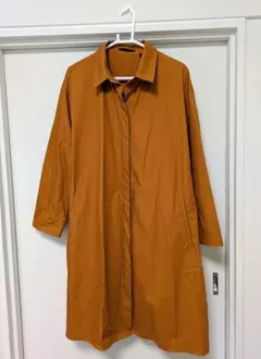 UNIQLO ユニクロ　ロングコート　コットン