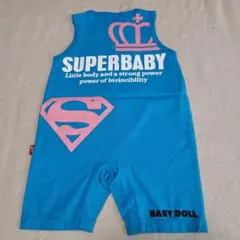 タグ付【BABYDOLL/ベビードール/SUPERBABY】ロンパース 90のサムネイル