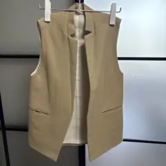 DRESSTERIOR ベージュ ノースリーブベスト 36のサムネイル