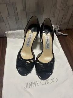 JIMMY CHOO ブラック ハイヒール 35.5