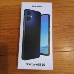 未使用 Galaxy A25 5G 64GB SIMフリー 黒 ANR023 - メルカリ