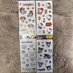 サンリオ　リフレクターステッカー　マイメロ　キティ　シナモン　クロミ