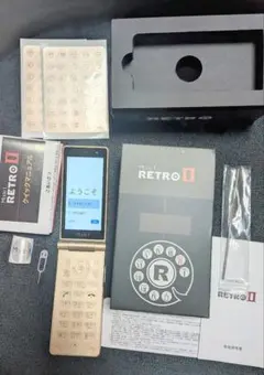 Mode1 RetroII SIMフリー レザー調 ブラック レトロ