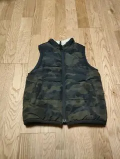 フリース ダウンベスト
