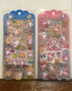 ドロップジェリーシール まじかるみゅーちゃん フワフワらびちゃん