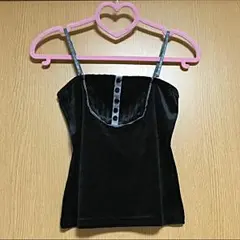 ♡フリーズショップ♡胸元がオシャレ♡２way♡キャミソール♡チューブトップ♡のサムネイル