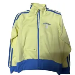 adidas ジャージ イエロー ブルー 古着