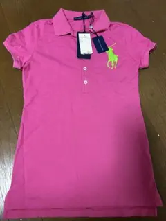 Ralph Lauren ピンク ポロシャツ US S