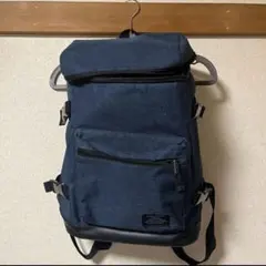 撥水・軽量 スクエア型 2WAYリュック ネイビー ユニセックス 通学・通勤