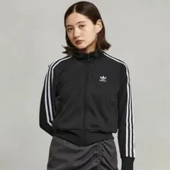 adidas アディダス ニットトラックトップ トラックジャケット 黒　XLのサムネイル