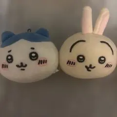 はちわれ うさぎ キーホルダー