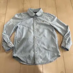 RALPH LAUREN デニムシャツサイズ4/4T （110cm）