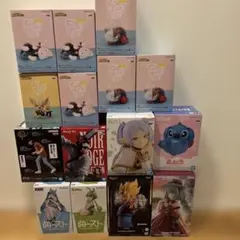 最新プライズフィギュア まとめ売り プライズフィギュアまとめ売り 計